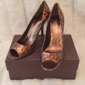 FLASH SALE Enzo Angiolini Leopard Heels